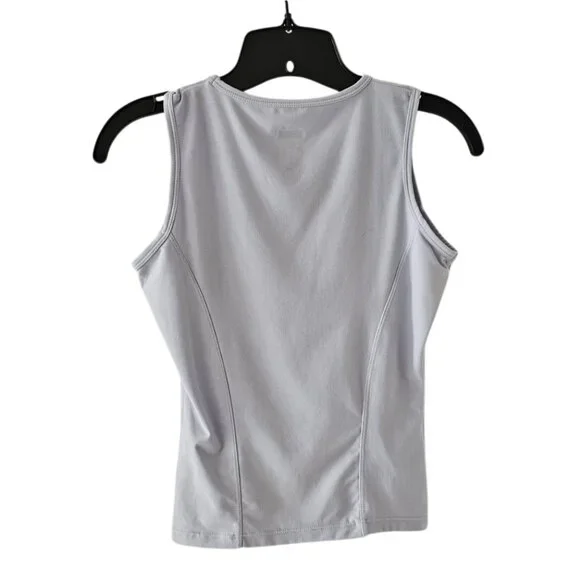 Nike Women's Dri-Fit V-Neck Sleeveless Tank Top | EUC | XS | Light Blue - Picture 4 of 11
